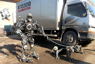 Двухметровый робот станцует на выставке металлообработки и сварки в Красноярске