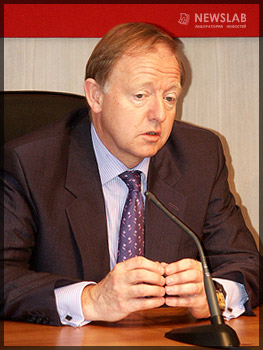 Посол Великобритании в России сэр Родерик Лайн