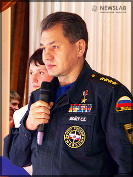 Министр МЧС Сергей Шойгу