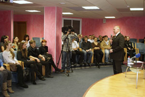 Встреча Сергея Шмакова с победителями конкурса