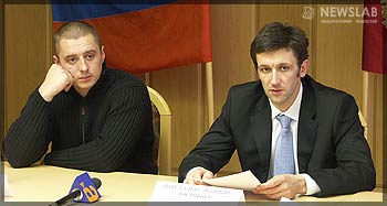 Евгений Попов и Павел Ростовцев