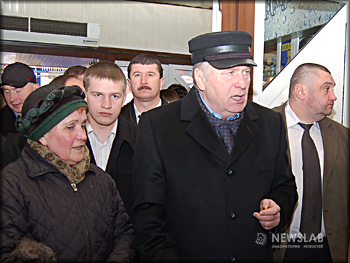 Владимир Жириновский, визит в Красноярск
