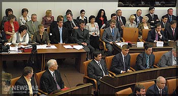 На первой сессии нового законодательного Собрания Красноярского края