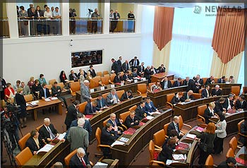 На первой сессии нового Законодательного собрания Красноярского края 