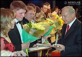 Награждение лауреатов премии Главы города 2007