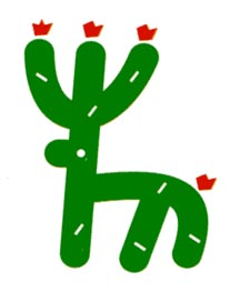 Логотип фестиваля современного искусства «Таймырский кактус»