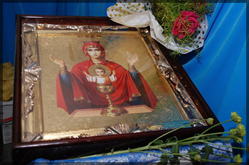 Икона Божьей Матери Неупиваемая чаша (фото Ларисы Федоровой)
