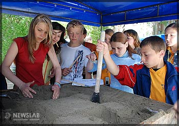 Первый городской молодежный фестиваль песочной скульптуры