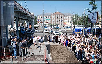 Открытие нового моста в Красноярске 