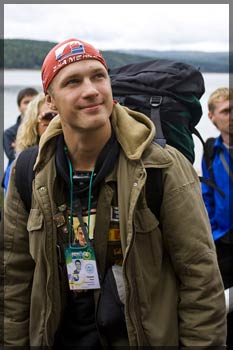 Oткрытие Всероссийского слёта студенческих отрядов в молодежном лагере «ТИМ «Бирюса 2007» (фото Сергея Чивикова)