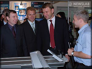 На выставке «Технодрев-Сибирь 2007»