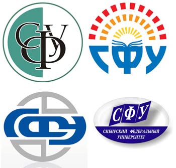 Логотипы Сибирского федерального университета
