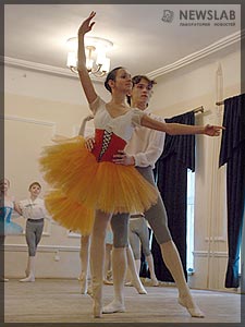 Фото: Выступление учащихся хореографического училища