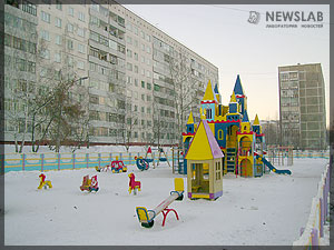 Фото: Детский городок в Сосновоборске
