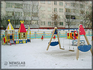 Фото: Детский городок в Сосновоборске