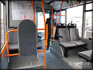 Фото: Внутри нового автобус марки МАЗ
