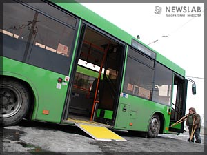 Фото: Новый автобус марки МАЗ