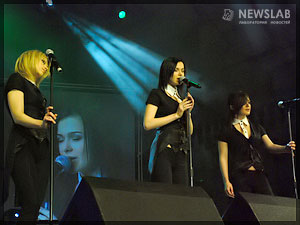 Фото: Выступление группы Серебро. Губернаторский студенческий прием IQ'бал 2008