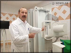 Фото: Новый цифровой рентгенаппарат. Хирургическое отделение красноярской городской больницы №20