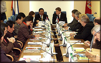 Встреча делегации Тайланда в Краевой администрации