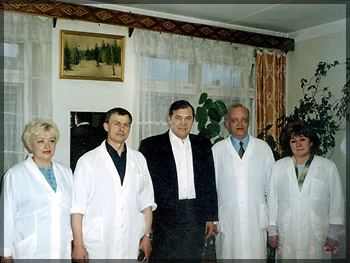 Встреча Александра Лебедя с коллективом больницы
