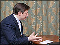 Фото: Личная встреча губернатора Красноярского края Александра Хлопонина и первого заместителя председателя Правительства Российской Федерации Дмитрия Медведева 