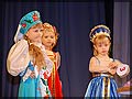 «Little Miss World – Сибирь», приветствие в национальных костюмах (Пантелеева Екатерина, Деринг Валерия, Деринг Ирина)
