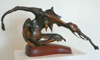 Скульптура Даши Намдакова «Вечер»