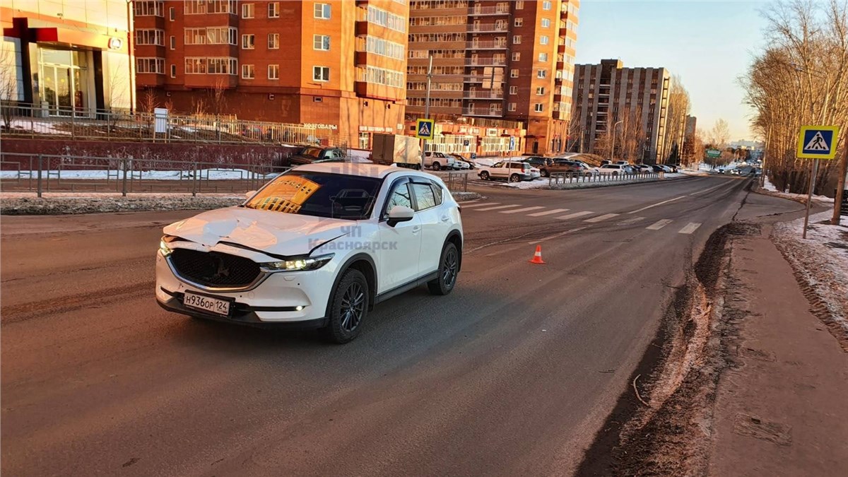 Пожилая автоледи сбила ребенка на «зебре» в Октябрьском районе Красноярска  | 03.12.2021 | Красноярск - БезФормата