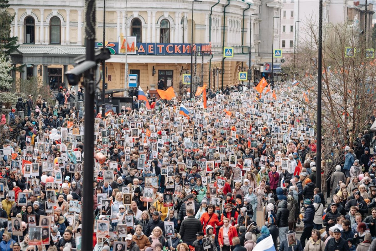 бессмертный полк в канске