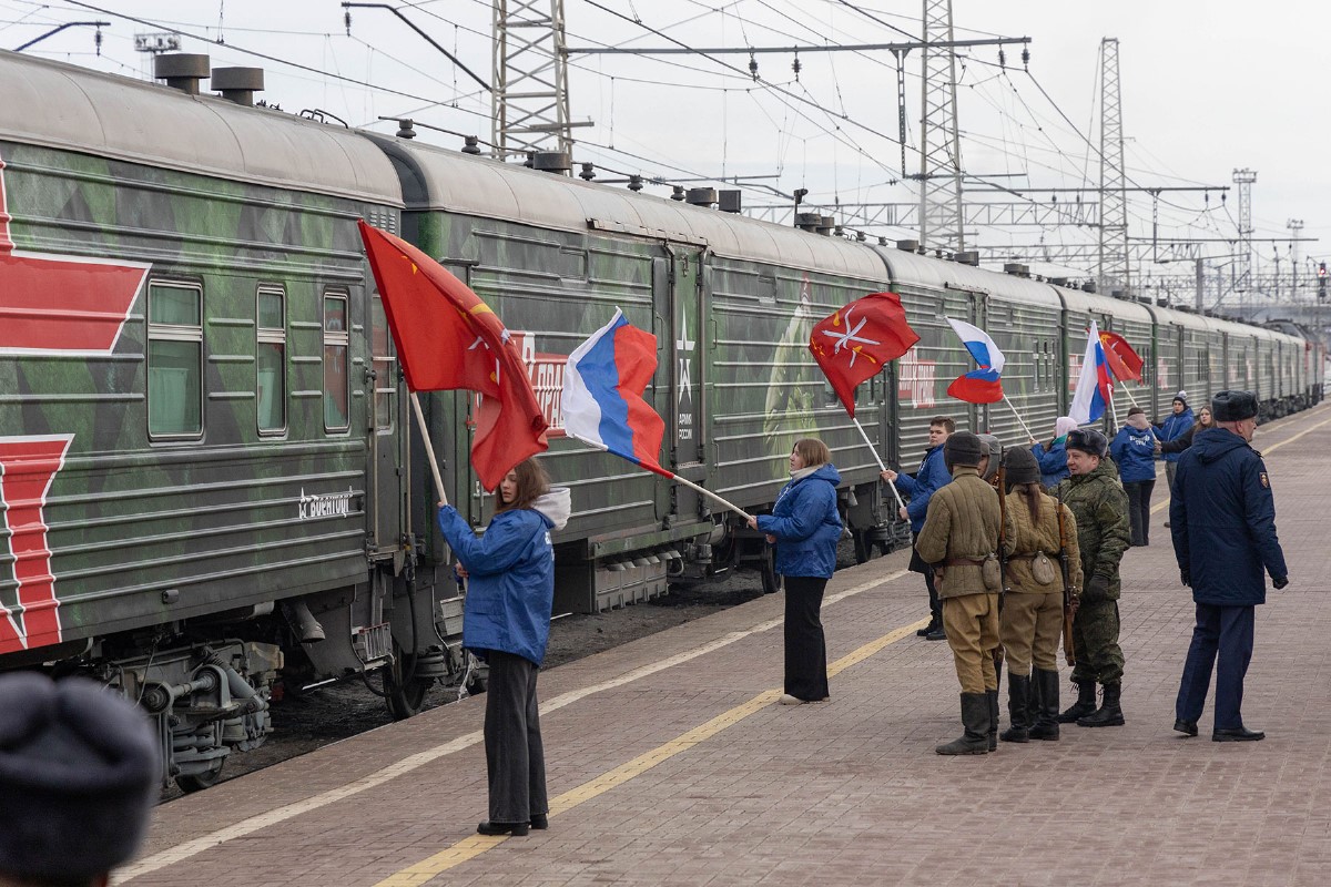 В Красноярске остановится поезд Минобороны с образцами вооружения |  19.03.2024 | Красноярск - БезФормата