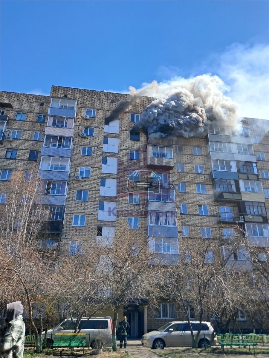 Женщина погибла при пожаре в девятиэтажке на правобережье Красноярска  (видео) | 07.05.2024 | Красноярск - БезФормата