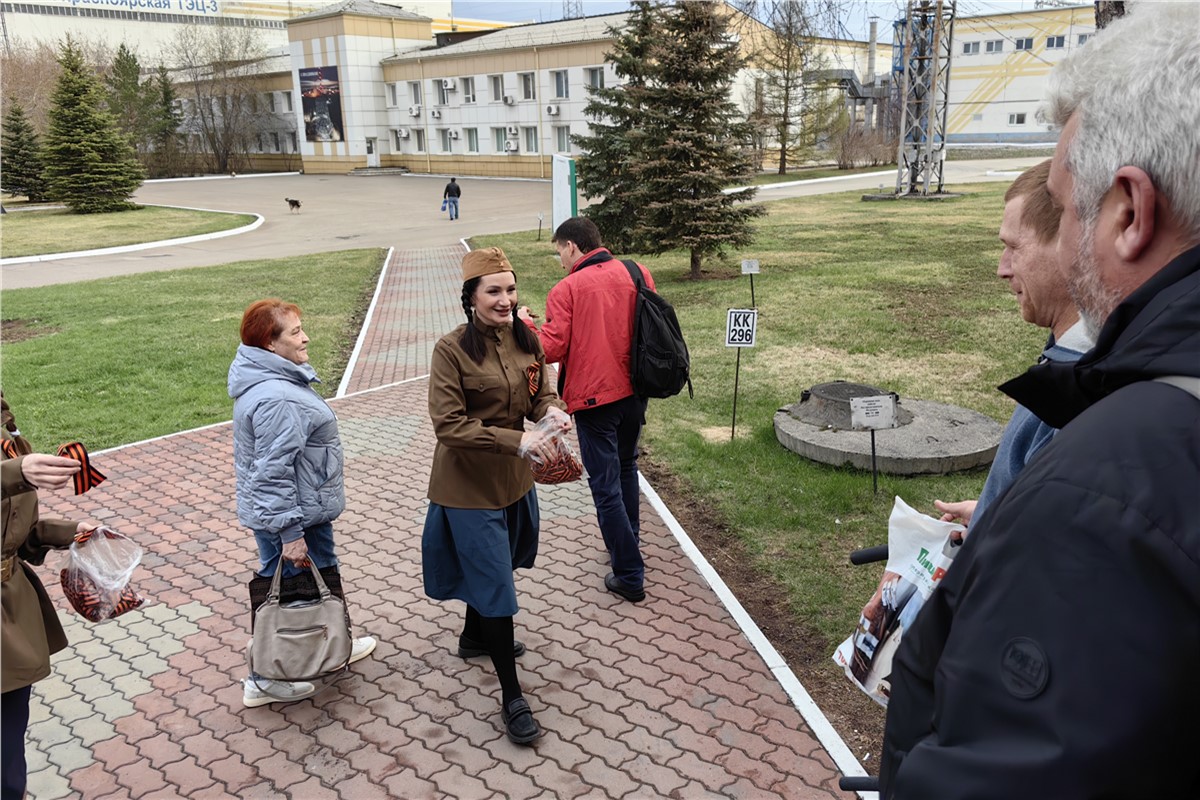 Энергетики СГК принимают участие в мероприятиях ко Дню Победы | 08.05.2024  | Красноярск - БезФормата