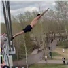 Красноярец открыл купальный сезон, спрыгнув с Виноградовского моста в Енисей (видео)