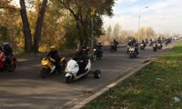 Закрытие мотосезона в Красноярске, октябрь 2014 (часть 2)