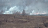 Пожар на острове Татышев