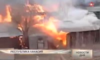 700 военнослужащих направлены на тушение пожаров в Хакасии