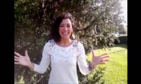 Видеообращение финалистки международного музыкального конкурса «Евровидение-2011» Люсии Перес