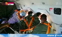 Поисковая операция на месте крушения вертолёта Ми-8