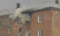 В центре города Назарово при пожаре погибла 4-х летняя девочка