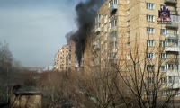 Пожар в доме по адресу ул. Свердловская, 9