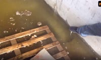 Подземный переход на Киренского потонул в воде