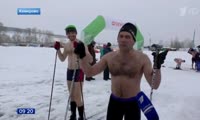 Сюжет  про первые соревнования по криатлону в Сибири