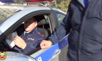 Рейд красноярских полицейских  «Пешеход – пешеходный переход»