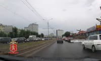 Кадры задержания подозреваемого в повреждении автомобилей из пневматического оружия в Красноярске