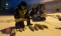 На севере Красноярского края полицейские изъяли незаконно выловленную рыбу породы сибирский осетр на сумму более 800 тысяч рублей