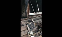 Сгоревший дом в Заозерном