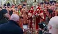 Церемония передачи Благодатного огня в Красноярске