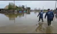 Затопленная деревня в Каратузском районе