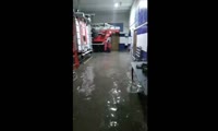Потоп в пожарной части №1  г. Красноярска